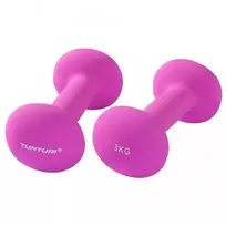 NEOPRENINIAI HANTELIAI TUNTURI 2 X 3 KG