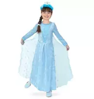 Ledo princesės suknelė 104 cm