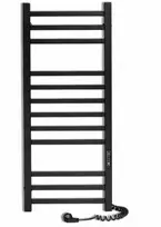 Elektrinis rankšluosčių džiovintuvas su laikmačiu Laris Imidz 350x900 C12 Black R