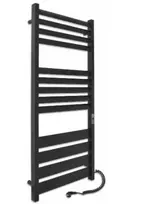 Elektrinis rankšluosčių džiovintuvas su laikmačiu Laris Lavina 500x1200 C10 Black R