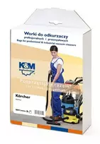 K&M dulkių siurblio maišelis KARCHER (4 vnt.)
