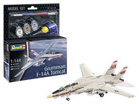 Revell - Grumman F-14A Tomcat dovanų komplektas, 1/144, 63782
