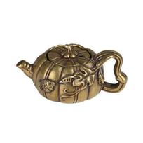 Aukso Spalvos Vario Moliūgo Arbatos Augintinis Dekoracija Mini Mažas Arbatinukas Ketus Puodai Maža Kung Fu Arbatos Namų Dekoracija Ornamentai A brown