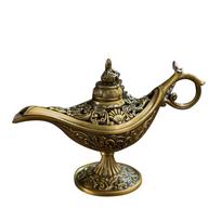 Vintage Aladdin lempa Fairy Tale Namų rašomasis stalas Ornament Decor (Senovės varis)