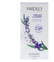 Yardley English Lavender prabangus muilas, 3x100g 3x100g