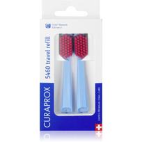 Curaprox 5460 Travel Refill kelioninis rinkinys atsarginės galvutės 2 vnt.
