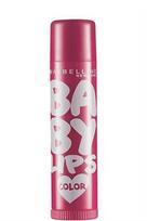 Maybelline New York lūpų balzamas, su SPF, drėkina ir apsaugo nuo saulės, Pink Lolita & Baby Lips Cherry Kiss, Baby Lips, Berry Crush, 4g