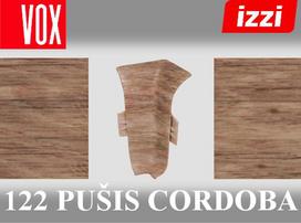 Grindjuostė termoplasto Vox, (122) pušis cordoba | Kampas SMART FLEX / IZZI vidinis