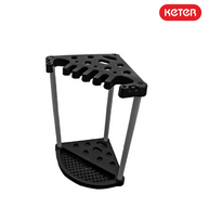 Sodo įrankių laikiklis KETER CORNER TOOL RACK Juodas