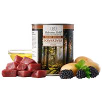 Hubertus Gold šernienos su bulvėmis ir gervuogėmis konservuotas pašaras šunims 800g x 4 vnt.