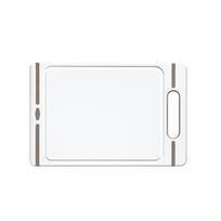 Lentelė pjaustymo 34x22 cm plastikinė balta/rausva 51412 Stefanplast
