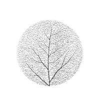 Padėkliukas stalo D38 cm sidabro spalvos Tree 4Living 618541