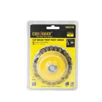 Šepetys šlifavimo kūginis suktos vielos su varžtu 100 mm 0892100 Crownman (1)
