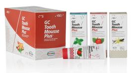 GC Tooth Mousse Plus Vietinio naudojimo dantų kremas Stiprina dantų paviršių 10 vnt. dėžutė.