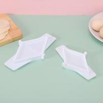 12/2pcs Triangular Dumpling Maker Dumpling Tool Mold Dough Press Dumpling Mold Mear Pie Cutter for Ravioli Calzones Empanada