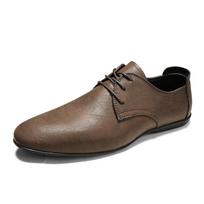 Vintage Style Business Formal Leather Shoes Classic Men Oxford Shoes Low-top Wedding Shoes Fashion Male Pointed Office Footwear 38 ruda
