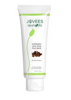 Jovees Ayurveda Arbatmedžio ir Gvazdikėlių Veido Kaukė nuo Spuogų, Antiseptinė, 120g