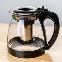 1000/2000ML Karščiui atsparus stiklinis arbatinukas Šildomas indas Arbatinukas Geras skaidrus didelės talpos virdulys su filtravimo krepšeliais