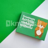 Komplimentų kortelių rinkinys vaikams