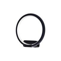 Sieninis LED šviestuvas MILAGRO ORION BLACK, 10 W, 400 lm, 3000 K, juodos sp.