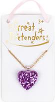 Kaklo papuošalas GREAT PRETENDERS Glitter Heart Necklace