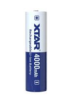 Akumuliatorius 18650 3.6V 4000mAh 10A Li-Ion su integruotu krovimo valdikliu PCM XTAR