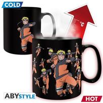 Naruto Shippuden Multicloning puodelis | Reaguojantis į karštį 460 ml