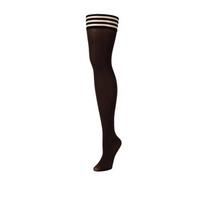 Kix'ies Kix'ies Autumn Thigh-Highs D Brown - No-Slip Comfort Plus Size