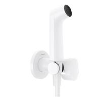 Bidete dušelio kompl 1jet S EcoSmart+su laikikliu ir žarna 1250 mm, matinis baltas 29232700