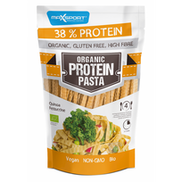 Ekologiški žaliosios sojos ir kinvos miltų makaronai MAXSPORT, 200 g.