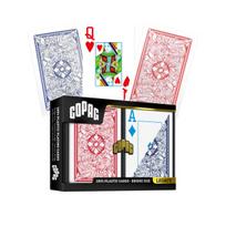 Copag Legacy Bridge Jumbo Index 4 Colors Žaidimo Kortos Dviguba Kaladė (Raudonos Ir Mėlynos)