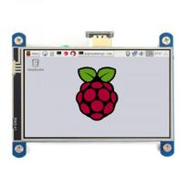 Waveshare Jutiklinis Varžinis Ekranas Raspberry Pi Mikrokompiuteriui - LCD 4''  (H)