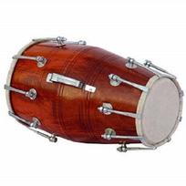 Muzikinis Dholak Veržlė/ Varžtas Medinis Nešiojimo Maišelis Sheesham Vestuvinė Dholka su Varžtu gray