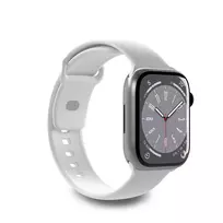 Puro „ICON” silikoninė apyrankė Apple Watch 42-44-45-49mm, baltos spalvos