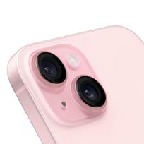 OBAL:ME lešio apsauga skirta Apple iPhone 15/15 Plus rožinės spalvos