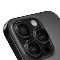 OBAL:ME objektyvo apsauga, skirta iPhone 15 Pro/15 Pro Max, juodos spalvos Titanium