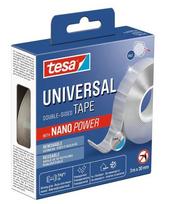 Dvipusė lipni juosta Tesa Universal, dvipusė, 3 m x 3 cm