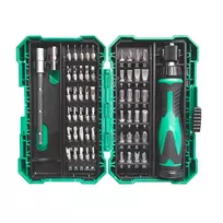 Atsuktuvo ir antgalių komplektas 57 dalių SD-9857M Pro'sKit