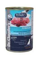 DR. CLAUDER'S Immune plus junior konservai jauniems šunims su jautiena, 400 g