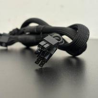 Corsair GPU VGA Type 4 (Tinka Type 3) Sleeved black PCIe kabelis 2x8 (6+2) Pin (Orginalus)
