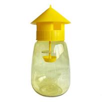 Vaisinės muselės gaudyklė lauko pakabinama daugkartinio naudojimo vaisinės drosophila muselės gaudyklė stiklainis yellow