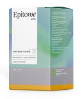 Maisto papildas EPITOME Vital Zinc Bisglycinate kapsulės N90