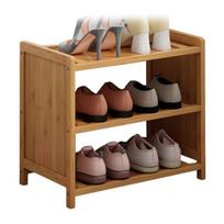 2-Tier Small Shoe Rack Organizer Smooth Edge Burr Free Easy