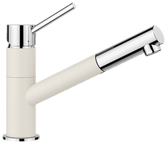 Vandens maišytuvas BLANCO KANO-S Soft white/chrome HD