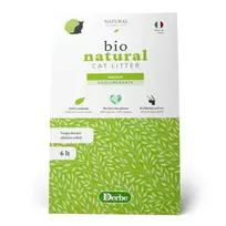 Natural Derma Pet Bio Nature suyrantis kukurūzinis kraikas katėms, neutralaus kvapo; 6l