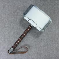 Metalinis plaktukas Mjolnir Filmo rekvizito kopija Cosplay Mastelio plaktukas