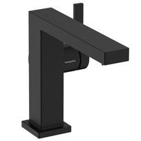 Praustuvo maišytuvas Hansgrohe Tecturis E 110 su dugno vožtuvu, juoda matinė, 73020670