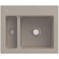 Keramikinė plautuvė Villeroy & Boch Subway 60 XM Migdolinė
