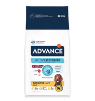 Sausas maistas Advance Adult Sensitive Lamb & Rice 12 kg