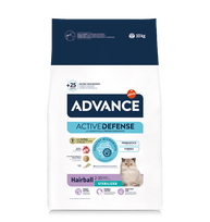 Sausas maistas katėms Advance Sterilized (Hairball) 10 kg